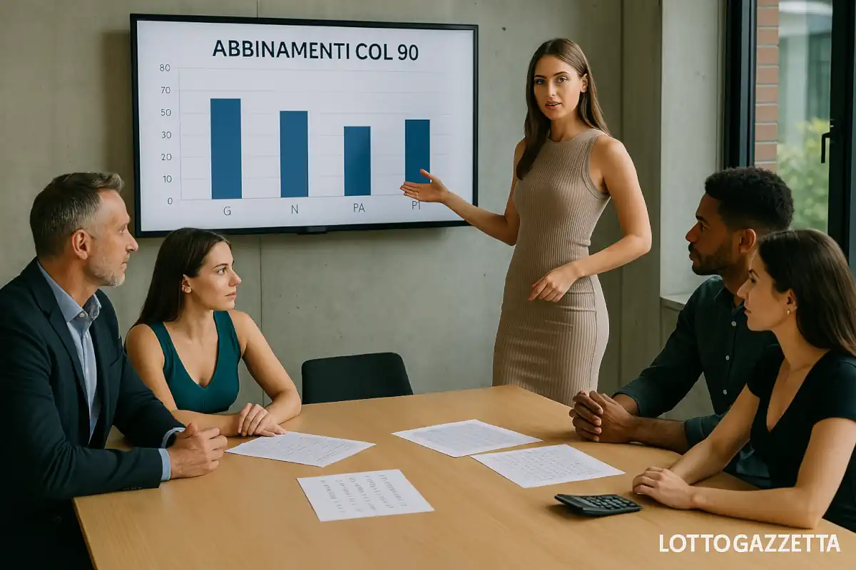 Gli abbinamenti con il 90 del 17/07/2025