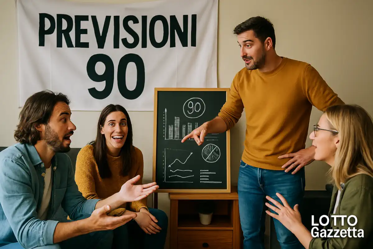 Previsioni Lotto con il 90 del 08/07/2025