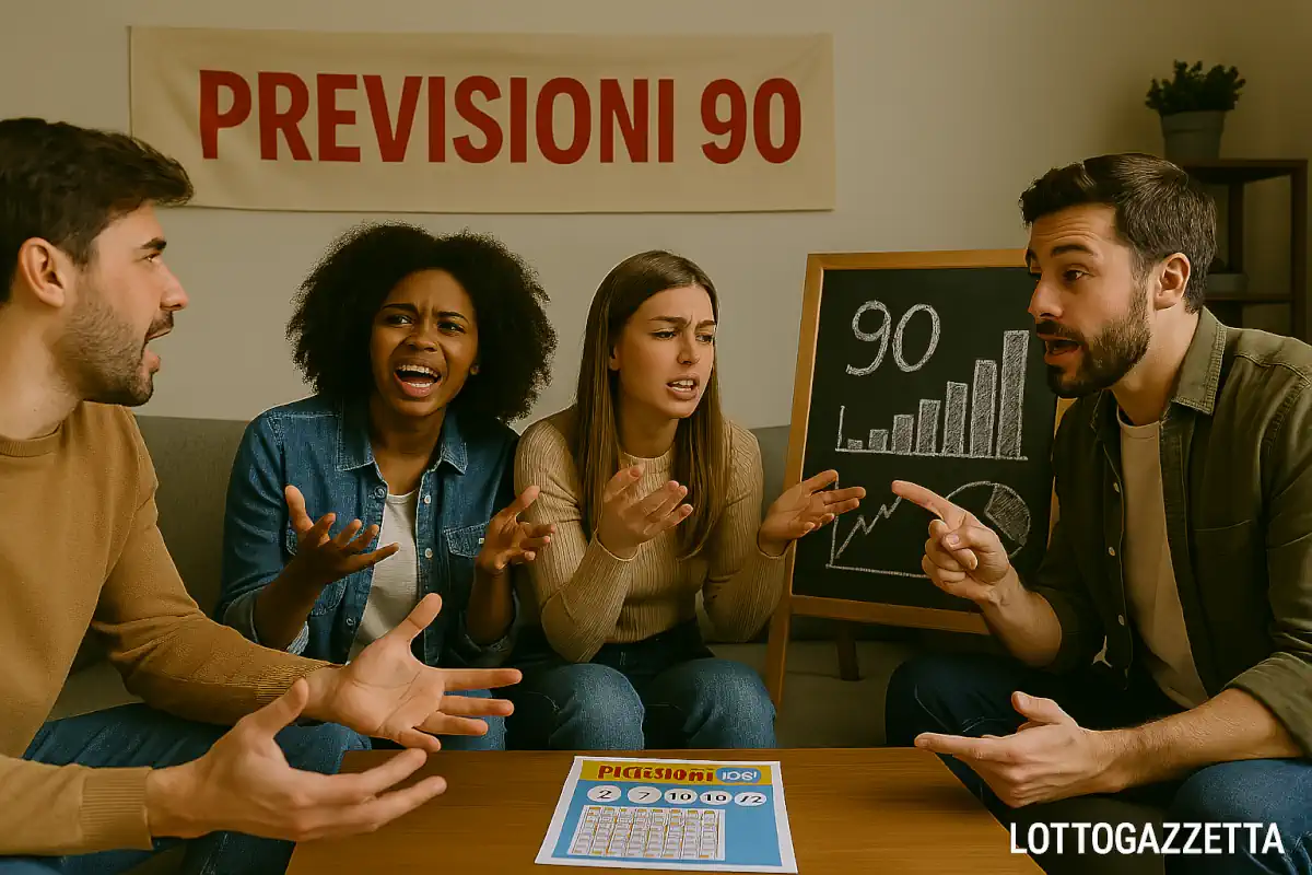Previsioni Lotto con il 90 del 10/07/2025