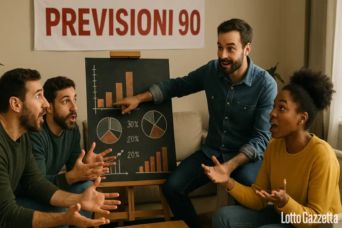 Previsioni Lotto con il 90 del 11/07/2025