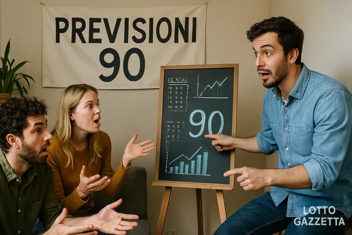 Previsioni Lotto con il 90 del 12/07/2025