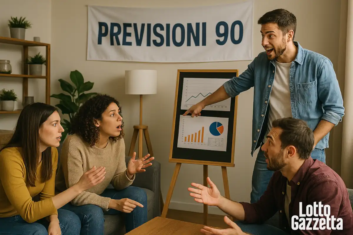 Previsioni Lotto con il 90 del 17/07/2025