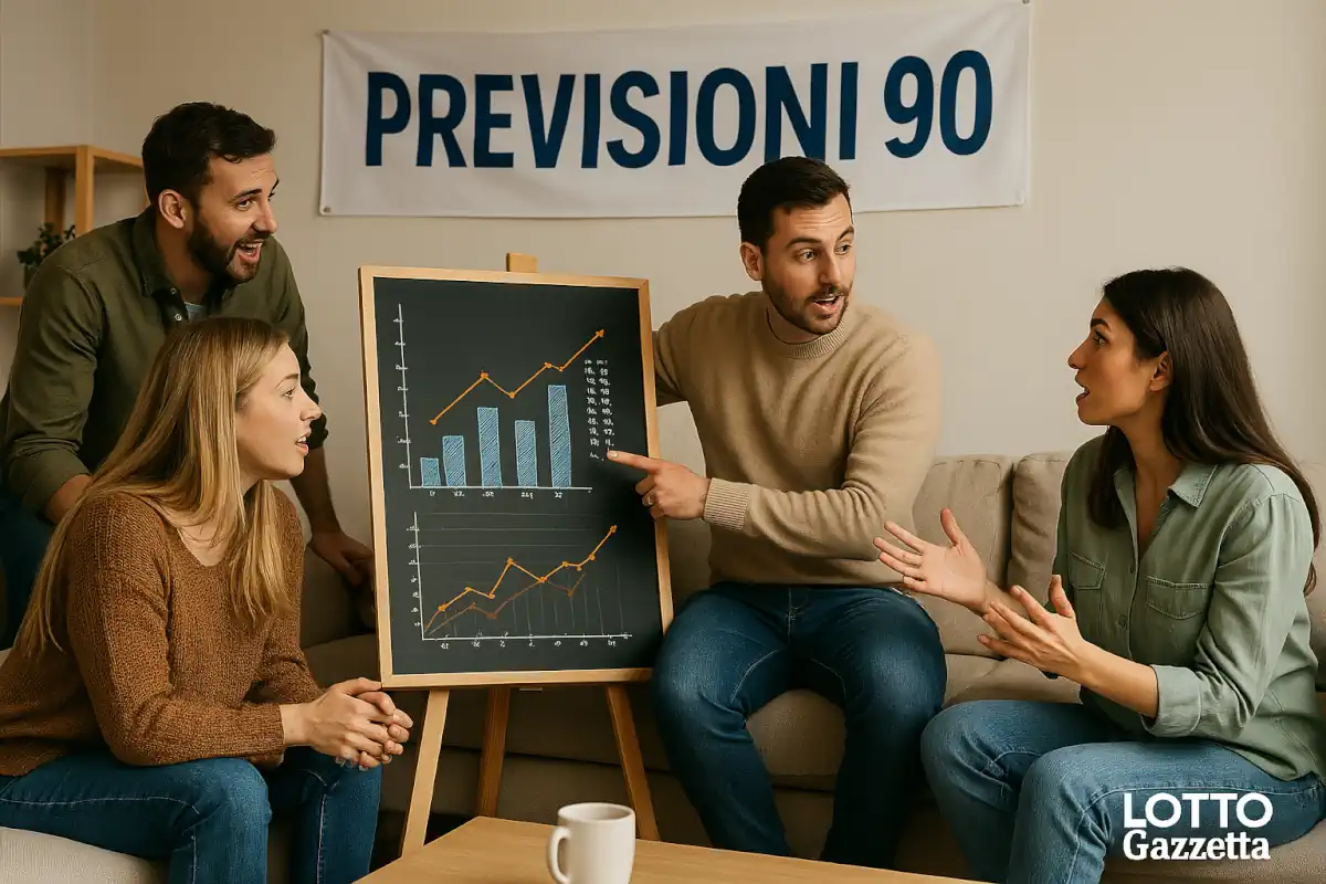 Previsioni Lotto con il 90 del 18/07/2025