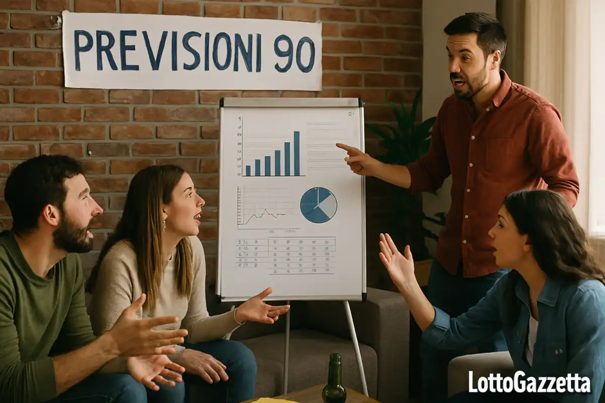 Previsioni Lotto con il 90 del 22/07/2025