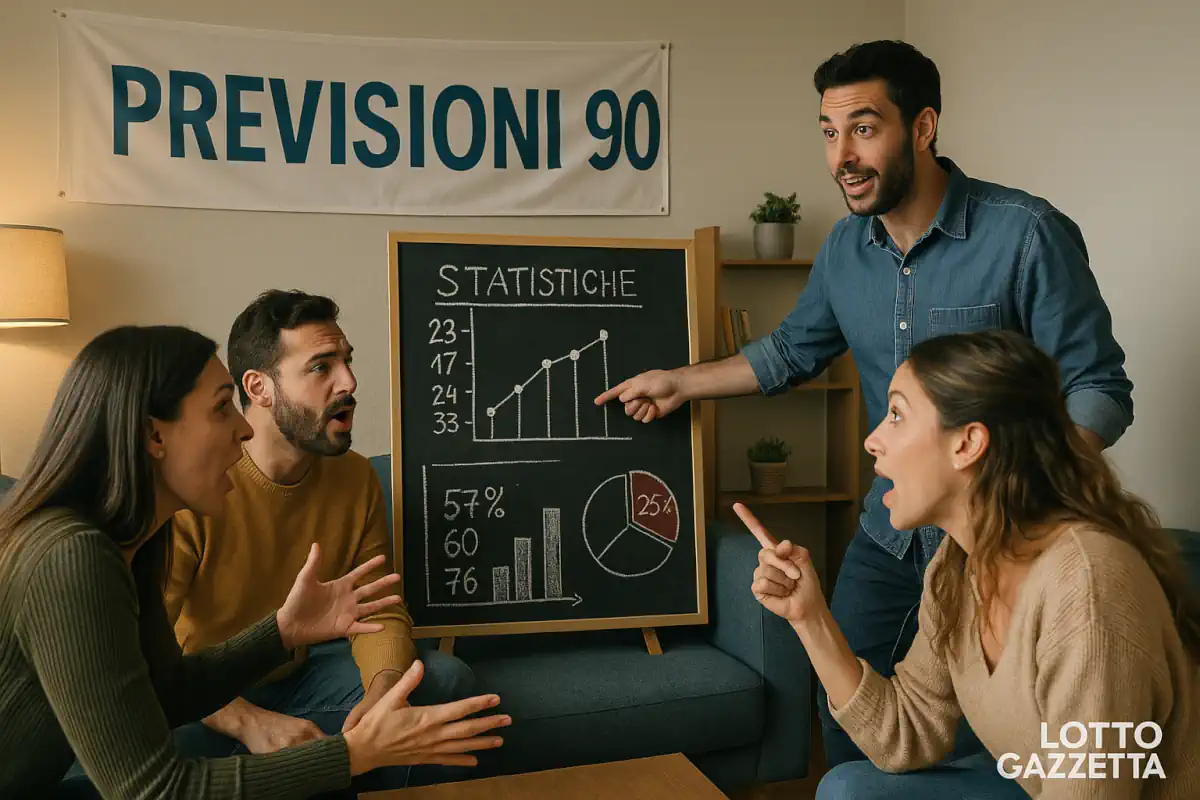 Previsioni Lotto con il 90 del 26/07/2025