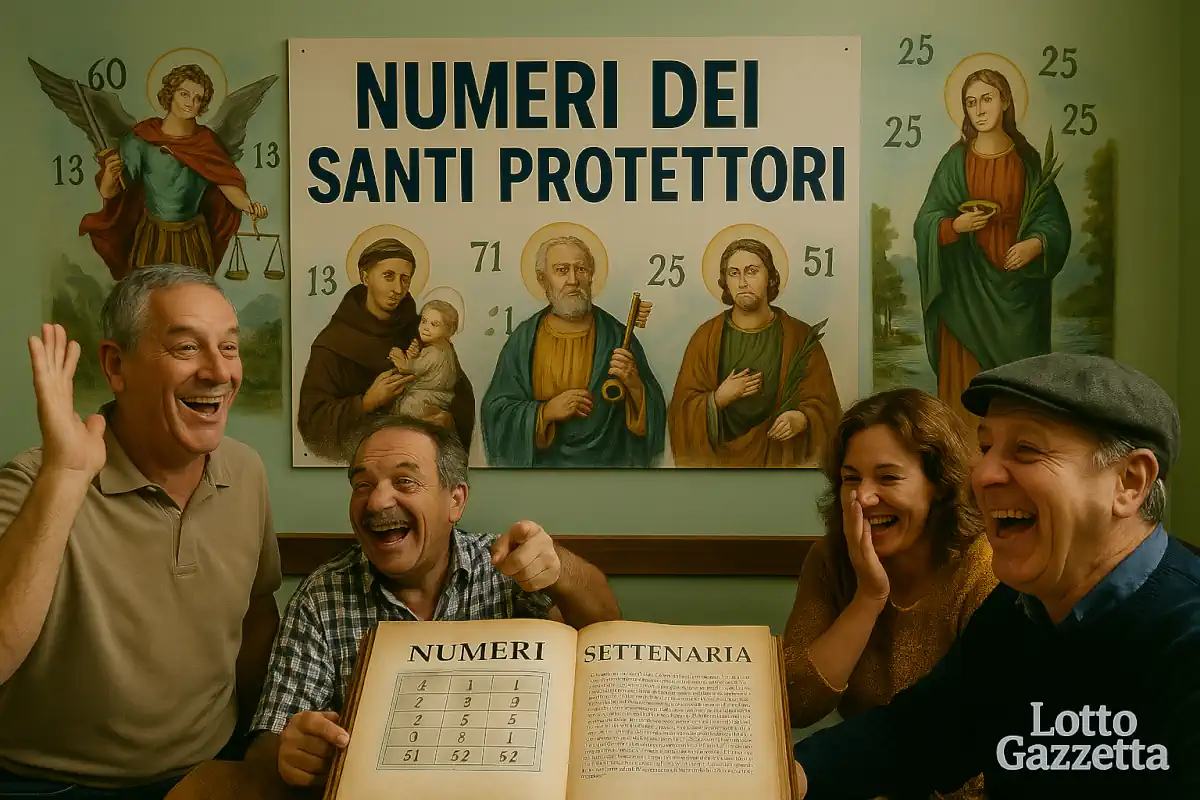 Numeri del Santo Protettore del 04/07/2025