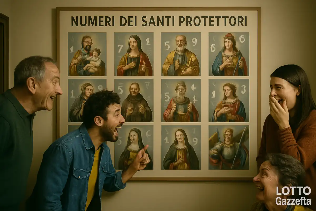 Numeri del Santo Protettore del 11/07/2025