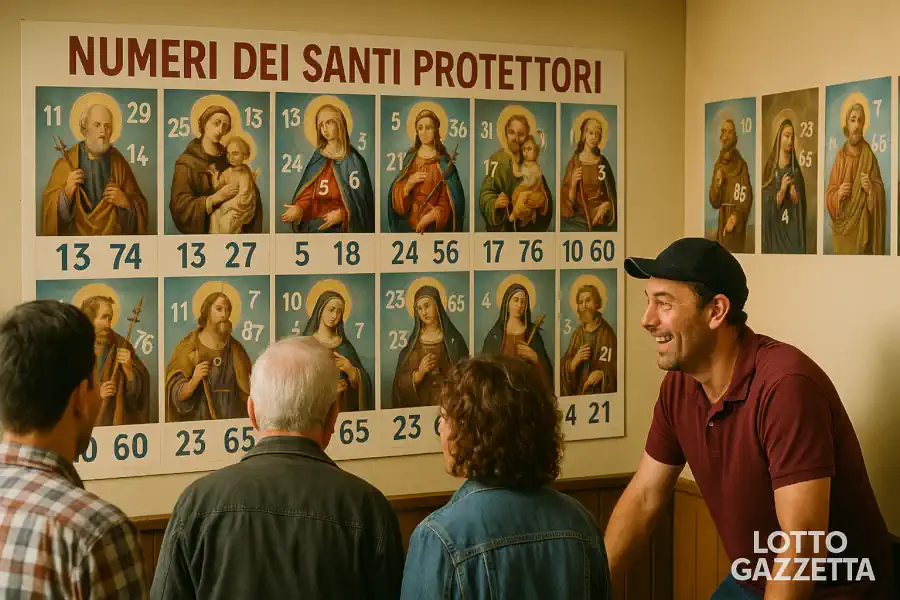 Numeri del Santo Protettore del 31/07/2025
