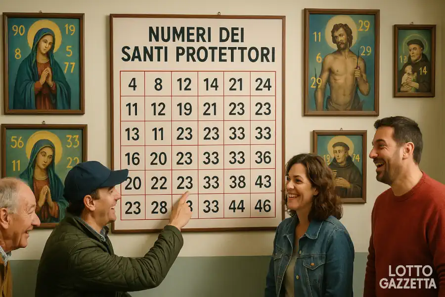 Numeri del Santo Protettore del 01/08/2025