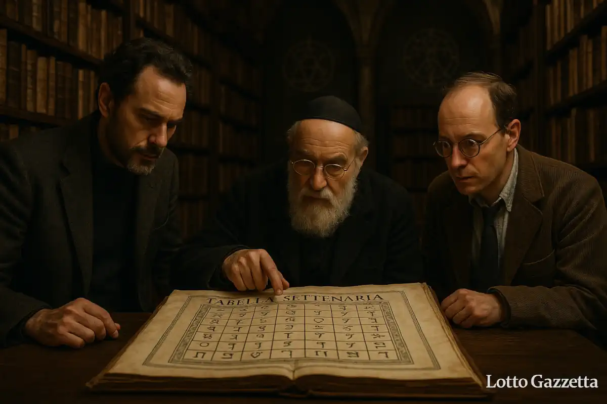 La Tabella SETTENARIA per il 26/07/2025