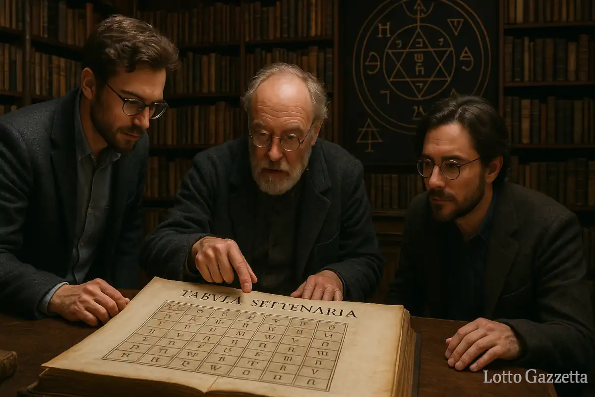La Tabella SETTENARIA per il 29/07/2025