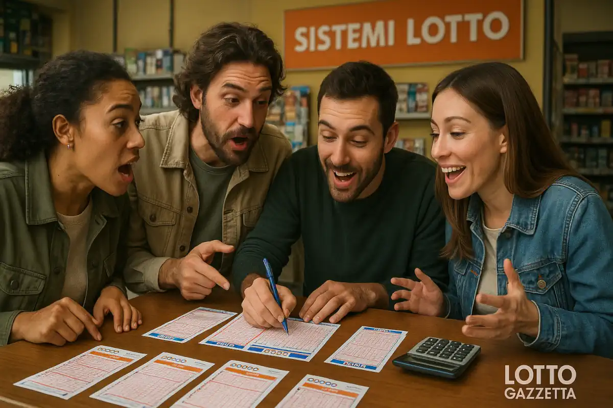 SISTEMI LOTTO del 22/07/2025