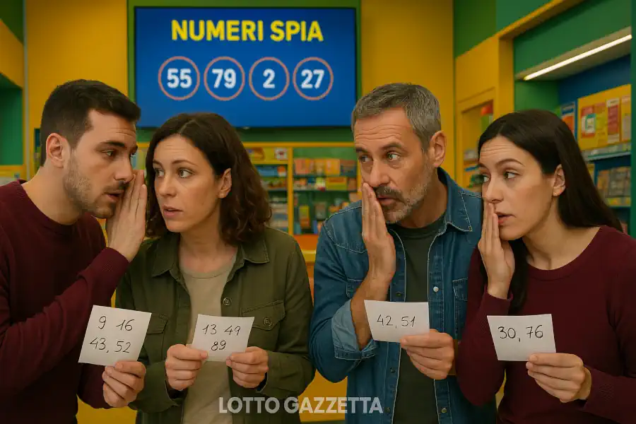 Numeri Spia per il Lotto del 01/08/2025