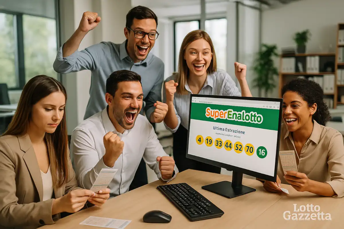 Estrazioni Superenalotto del 08/07/2025