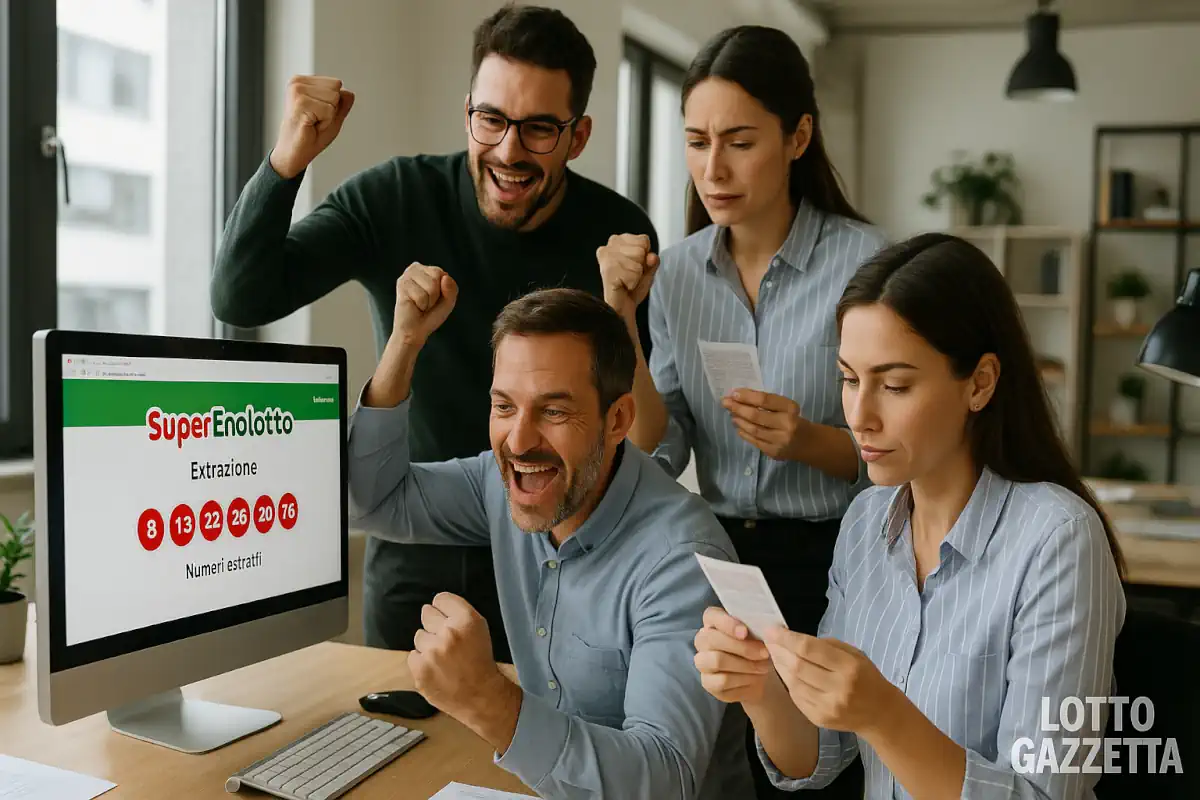 Estrazioni Superenalotto del 12/07/2025