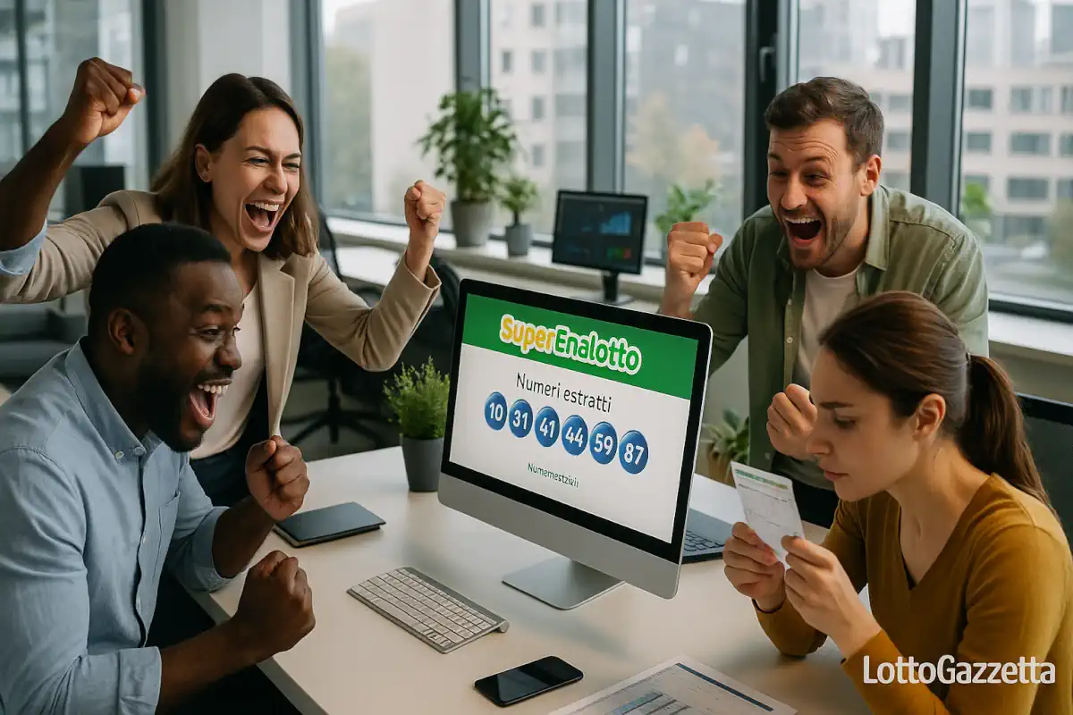 Estrazioni Superenalotto del 15/07/2025