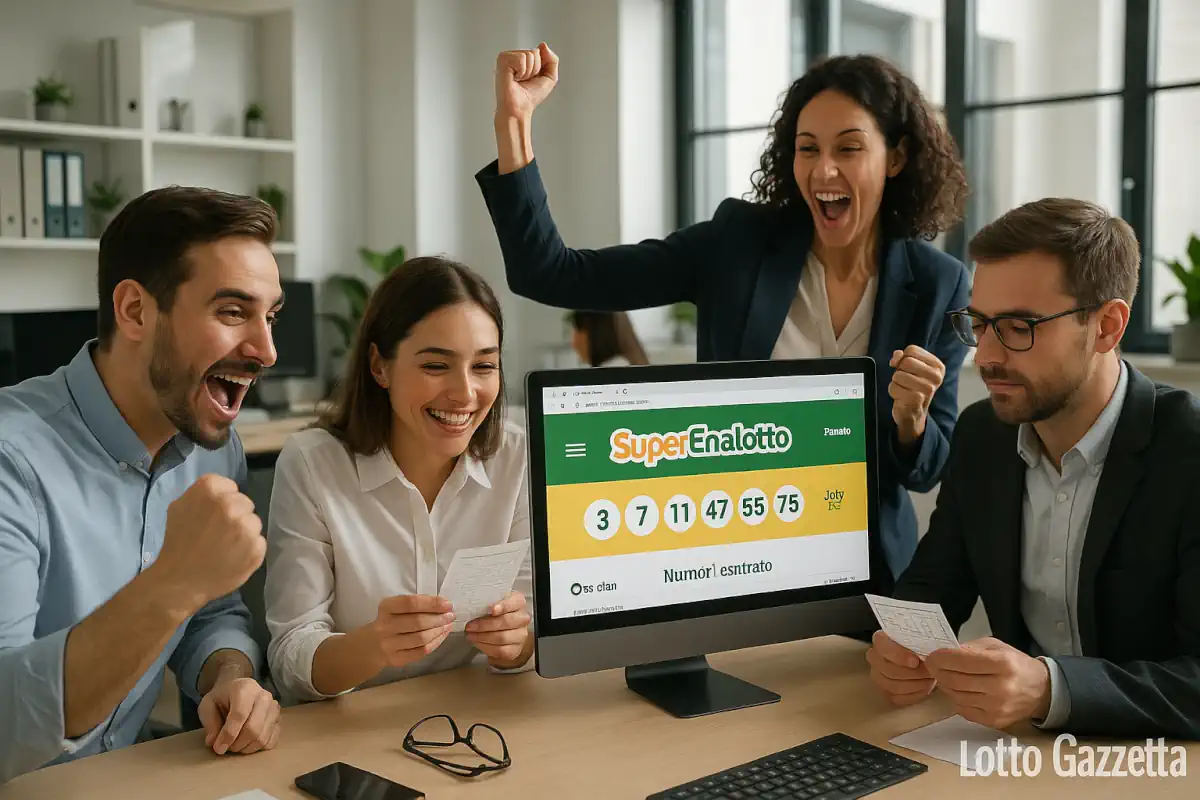 Estrazioni Superenalotto del 17/07/2025