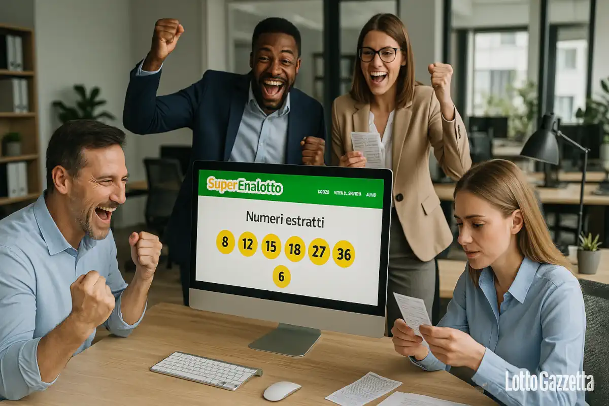 Estrazioni Superenalotto del 18/07/2025