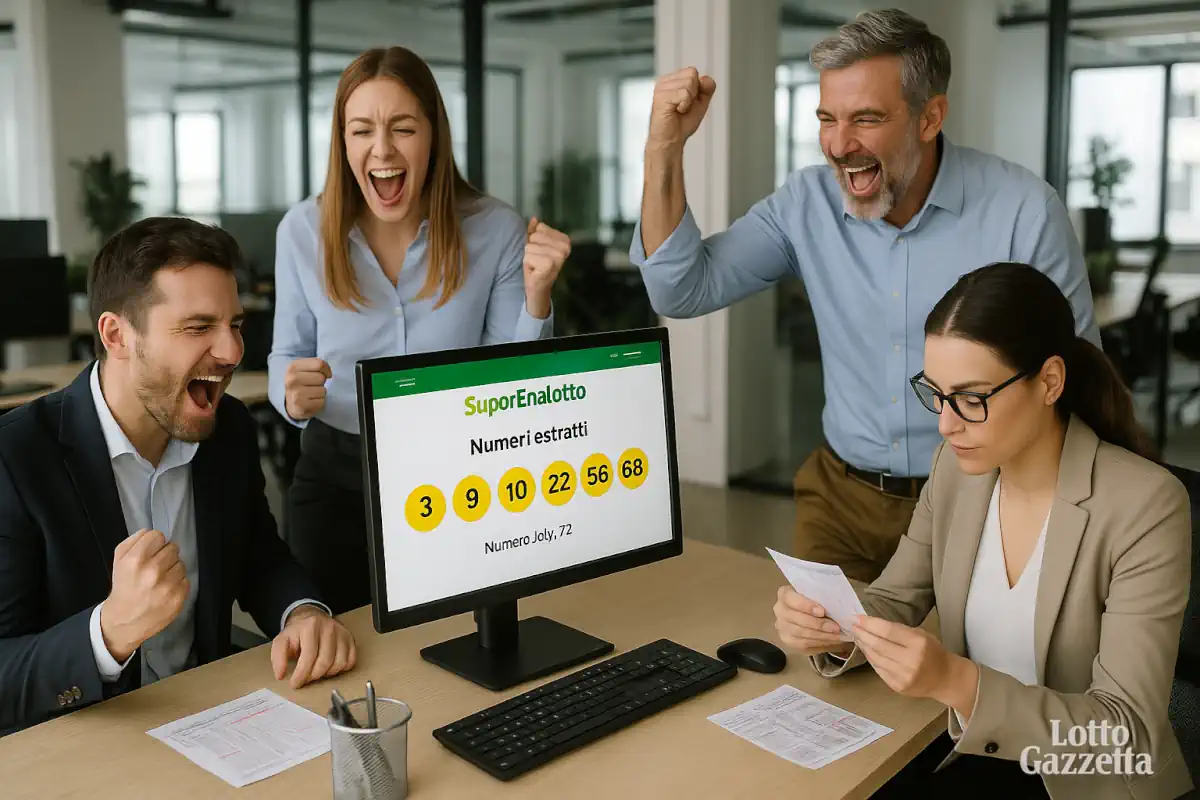 Estrazioni Superenalotto del 19/07/2025
