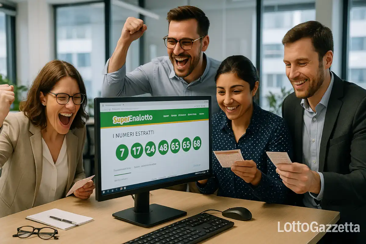 Estrazioni Superenalotto del 22/07/2025