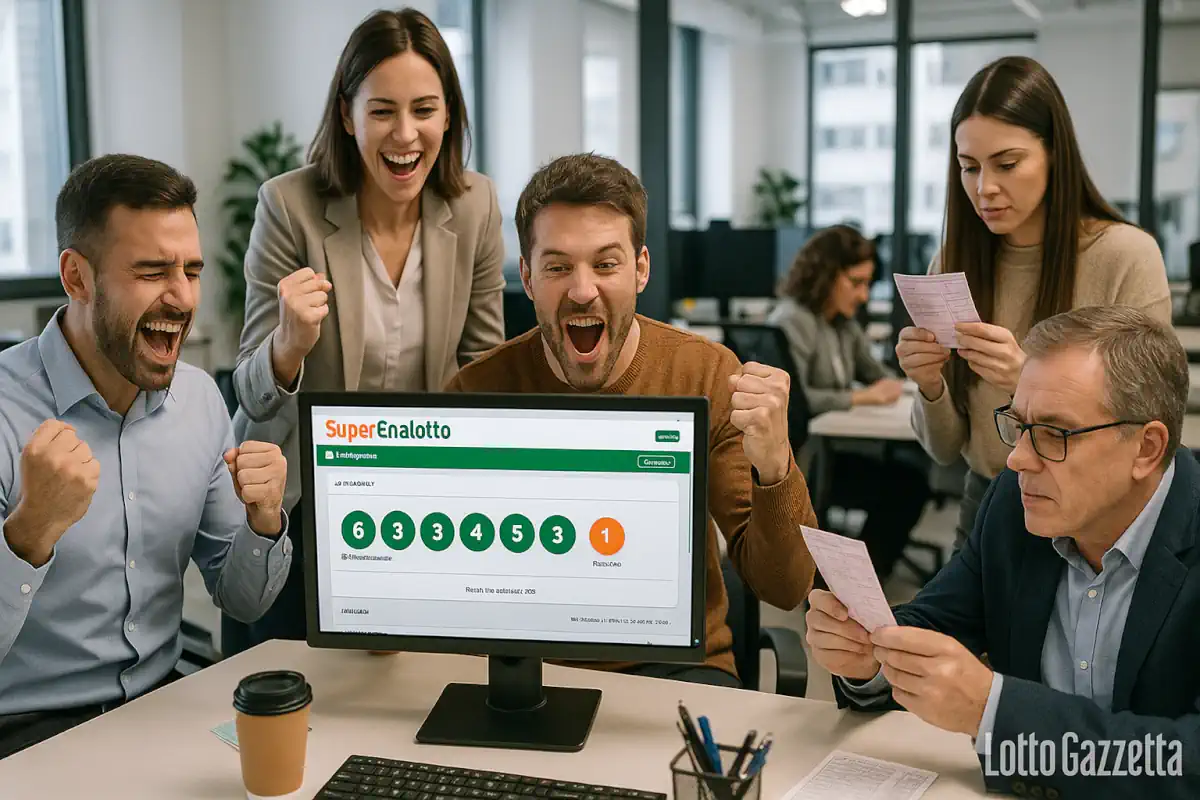 Estrazioni Superenalotto del 25/07/2025