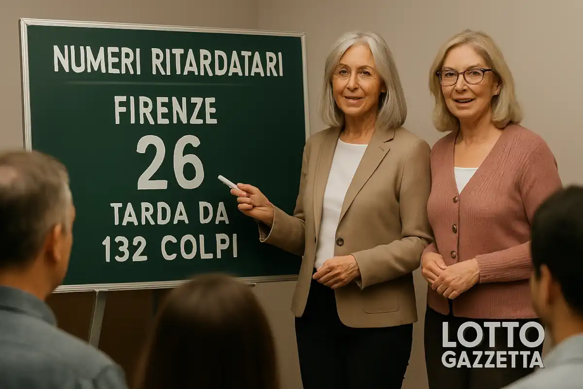 I Top 5 Ritardatari del 22/07/2025