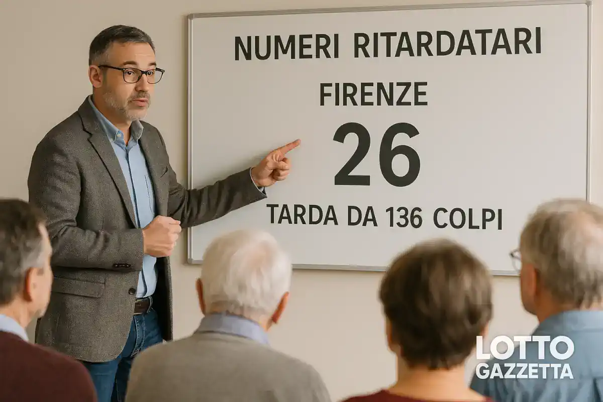 I Top 5 Ritardatari del 29/07/2025