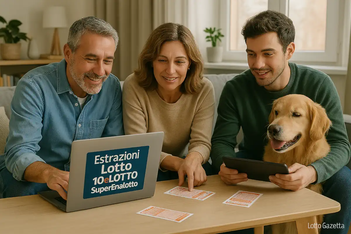 Lotto 10eLotto Superenalotto di 05/07/2025