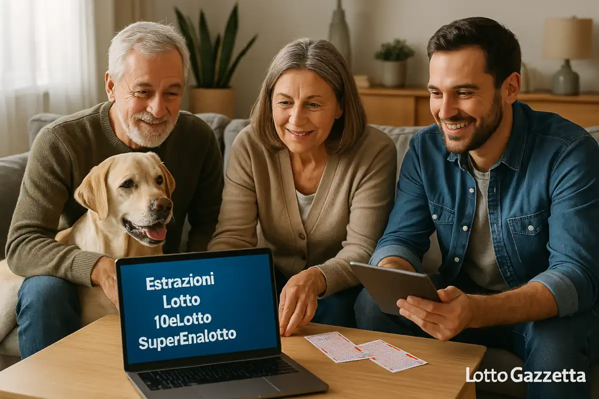 Lotto 10eLotto Superenalotto di 08/07/2025