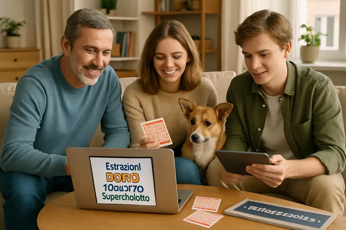 Lotto 10eLotto Superenalotto di 11/07/2025