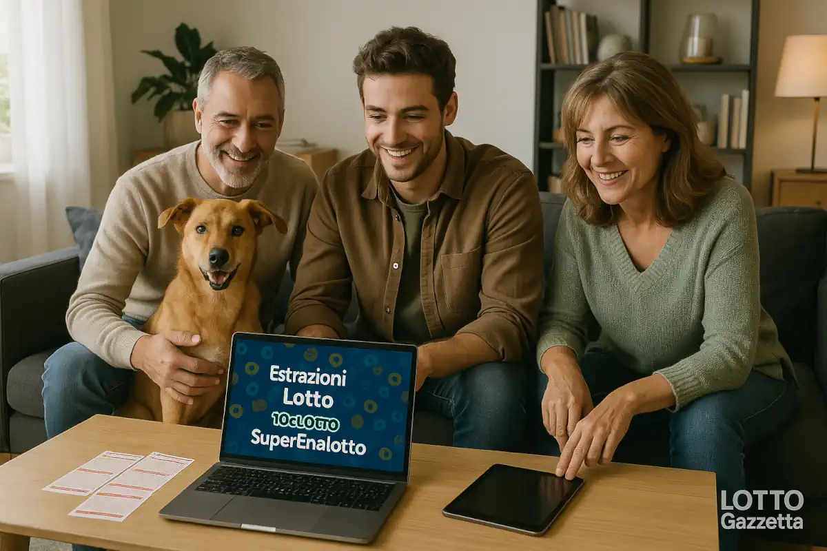 Lotto 10eLotto Superenalotto di 15/07/2025