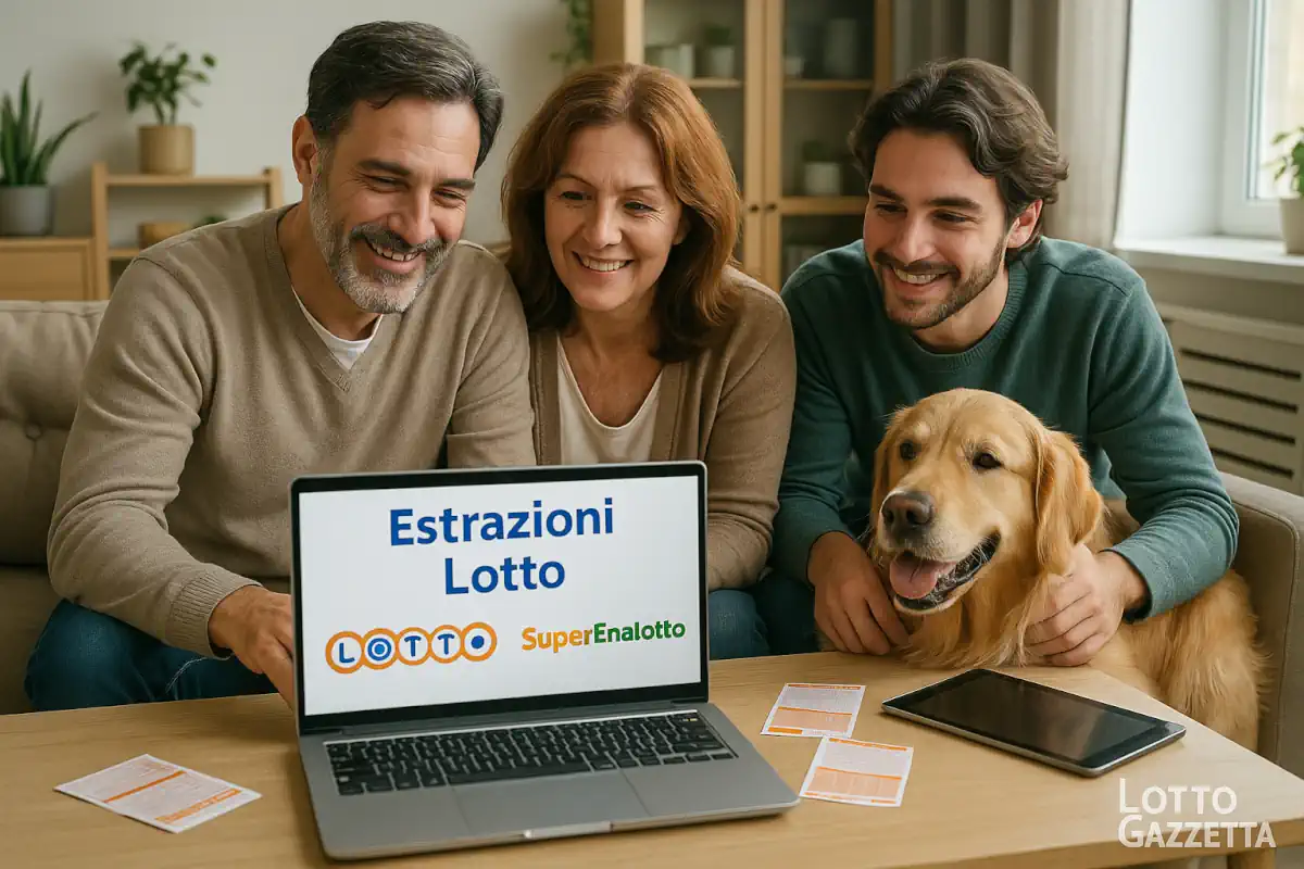 Lotto 10eLotto Superenalotto di 18/07/2025
