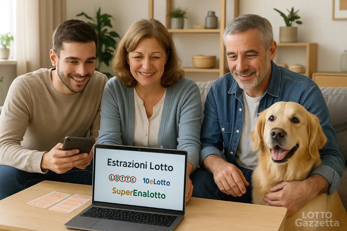 Lotto 10eLotto Superenalotto di 19/07/2025
