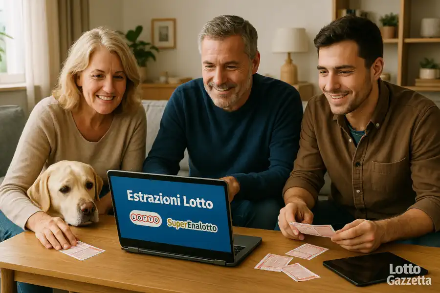 Lotto 10eLotto Superenalotto di 31/07/2025