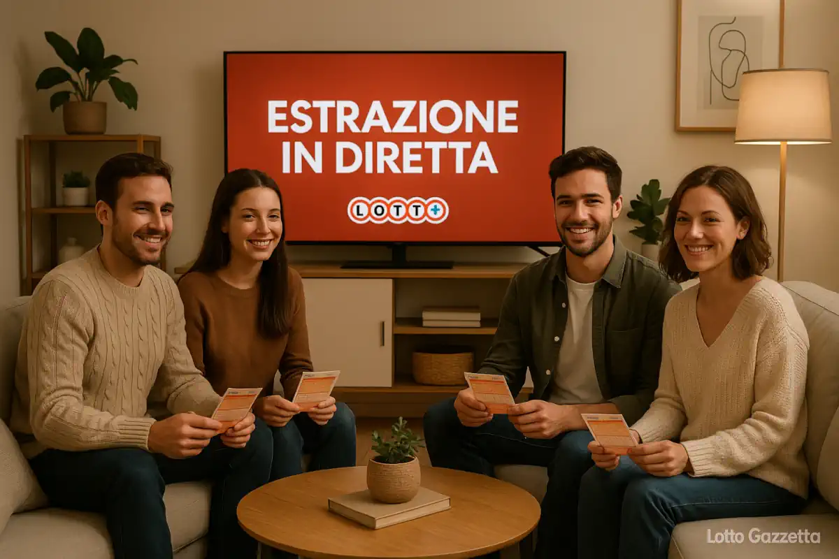 Video estrazioni del Lotto del 22/07/2025