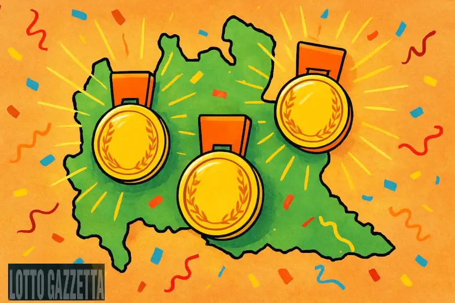 Vincite 10eLotto: la Lombardia Fa 3 Botti da 76.000€