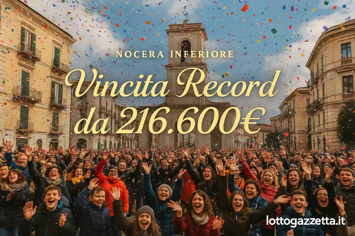 Vincite Lotto: 1 Colpo da 216.600€ Scuote la Campania!
