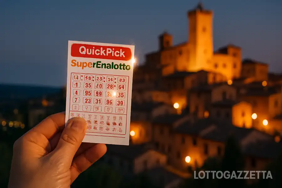 SuperEnalotto a 32,2 Milioni e Certaldo Vince ben 499.000€ 6 SuperEnalotto a 32,2 Milioni e Certaldo Vince ben 499.000€