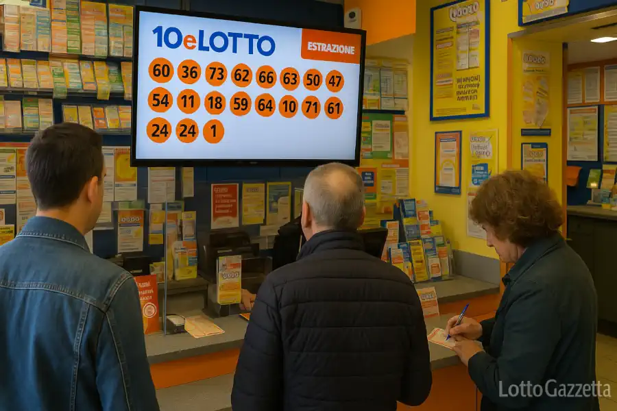 Estrazioni del 10eLotto del 02/08/2025