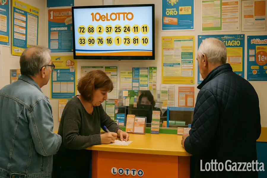 Estrazioni del 10eLotto del 02/09/2025