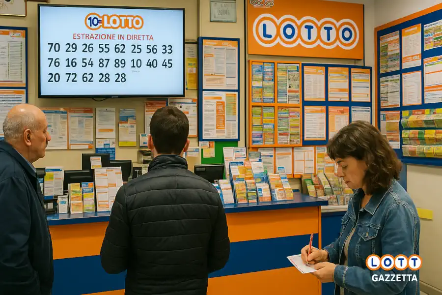 Estrazioni del 10eLotto del 08/08/2025 3 Estrazioni del 10eLotto del 08/08/2025