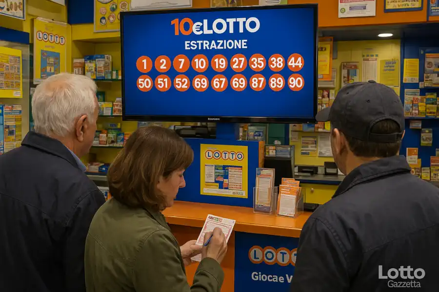 Estrazioni del 10eLotto del 23/08/2025 1 Estrazioni del 10eLotto del 23/08/2025