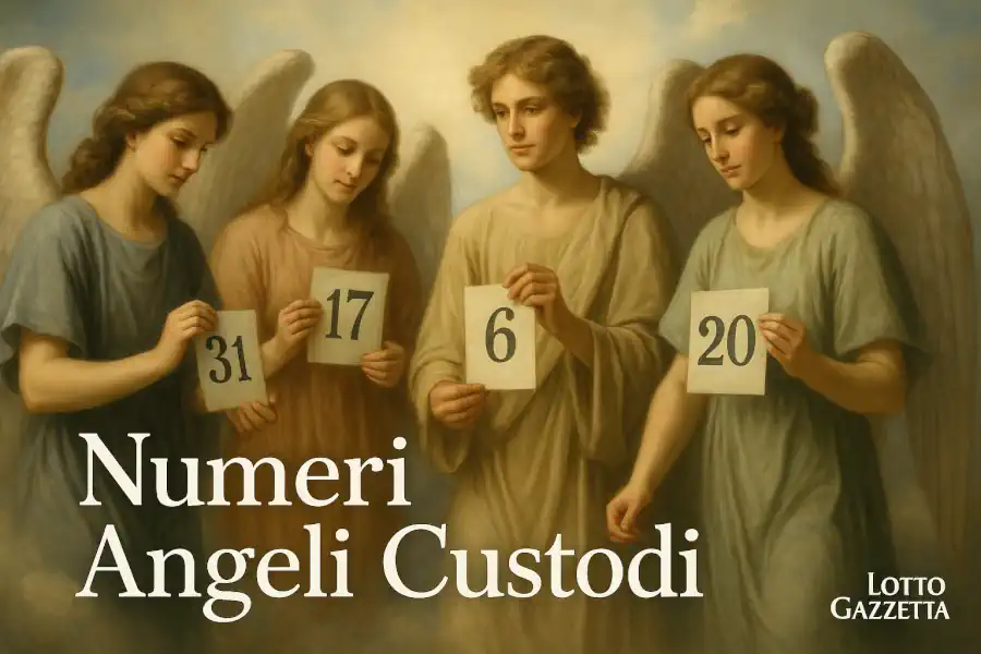 NUMERI DEGLI ANGELI CUSTODI del 05/08/2025
