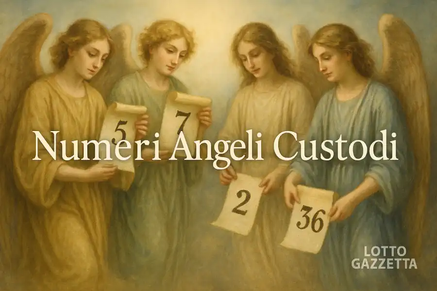 NUMERI DEGLI ANGELI CUSTODI del 04/09/2025