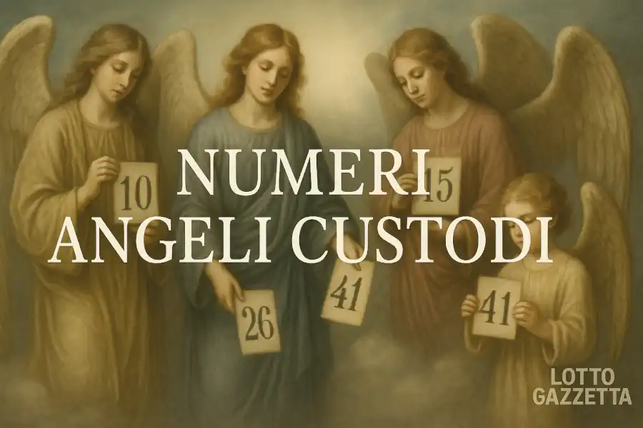 NUMERI DEGLI ANGELI CUSTODI del 12/08/2025