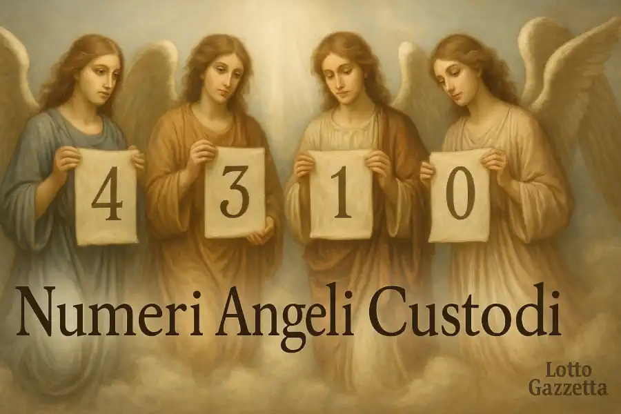 NUMERI DEGLI ANGELI CUSTODI del 14/08/2025