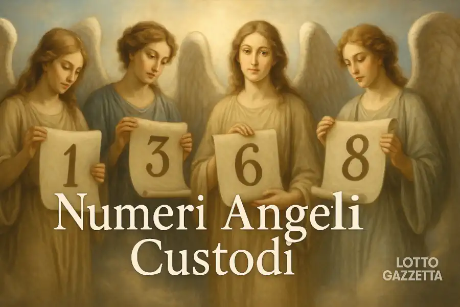 NUMERI DEGLI ANGELI CUSTODI del 16/08/2025
