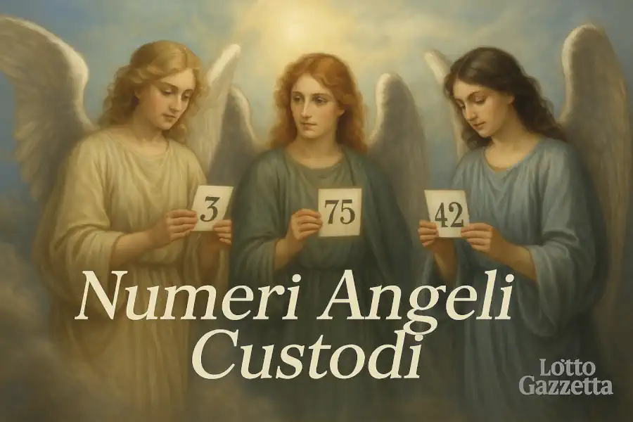 NUMERI DEGLI ANGELI CUSTODI del 18/08/2025