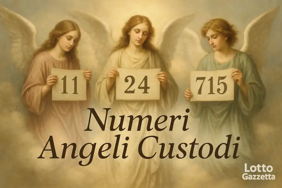 NUMERI DEGLI ANGELI CUSTODI del 19/08/2025