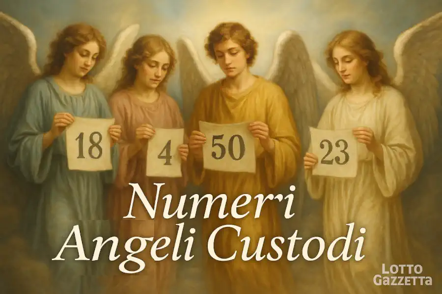 NUMERI DEGLI ANGELI CUSTODI del 21/08/2025